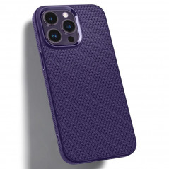 Apple iPhone 14 Pro Max Case Spigen  Liquid Air Deep purple 