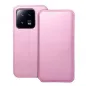 XIAOMI 13 Pro Wallet Cases Dual Pocket book Light pink 