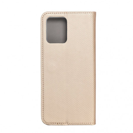 Motorola Moto G23 Wallet Cases Smart Case Book Gold 