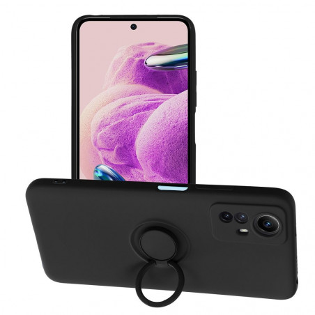 XIAOMI Redmi Note 12s Case Silicone ring Black