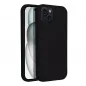 Apple iPhone 15 Plus Case Silicone Elegant  Black 