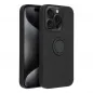 Apple iPhone 15 Pro Case Silicone ring Black 