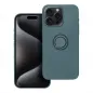 Apple iPhone 15 Pro Max Case Silicone ring Green 