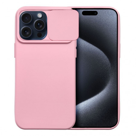 Apple iPhone 15 Pro Max Case Slide Light pink