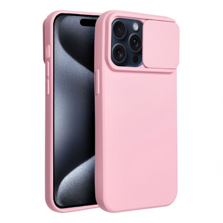 Apple iPhone 15 Pro Max Case Slide Light pink