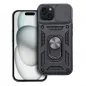 Apple iPhone 15 Case Slide Armor Black 