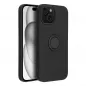 Apple iPhone 15 Case Silicone ring Black 