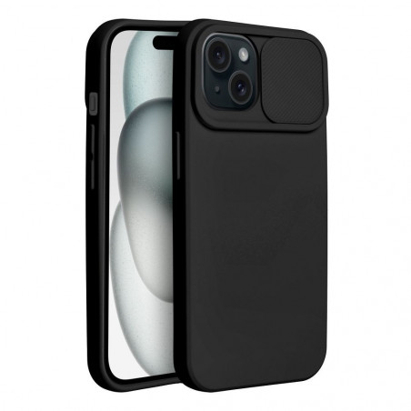 Apple iPhone 15 Case Slide Black 