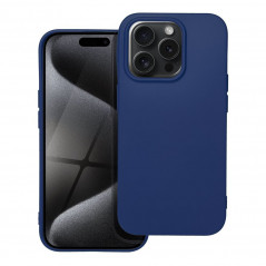 Apple iPhone 15 Pro Case Soft Dark blue