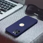 Apple iPhone 15 Pro Case Soft Dark blue 