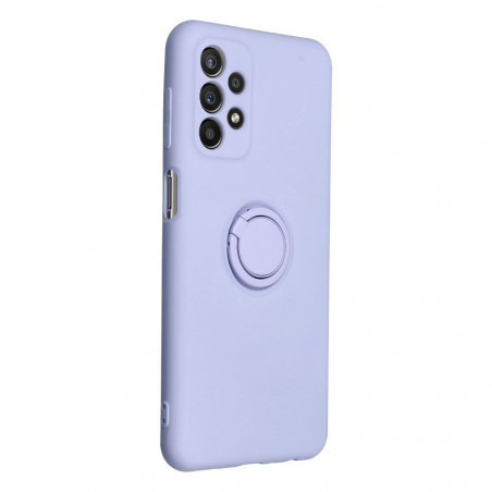 Samsung Galaxy A23 5G Case Silicone ring Violet