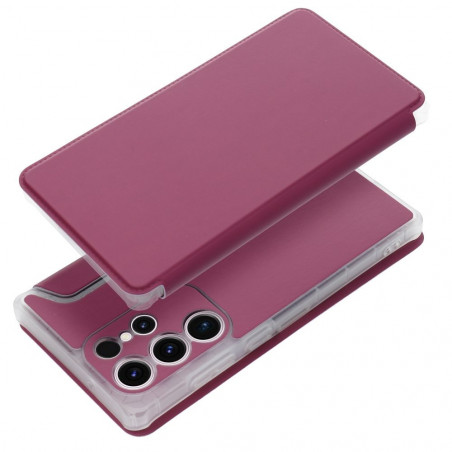 Samsung Galaxy S23 Ultra 5G Wallet Cases Piano Book Magenta 