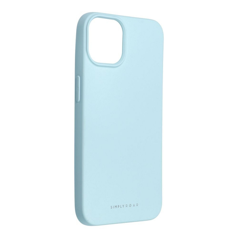 Apple iPhone 14 Case Roar Space Monochrome, Elegant  Sky Blue 