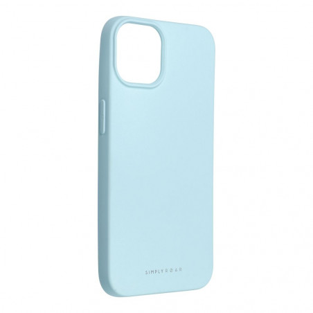 Apple iPhone 14 Case Roar Space Monochrome, Elegant  Sky Blue 