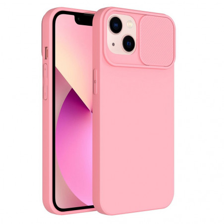 Apple iPhone XS Case Slide Light pink