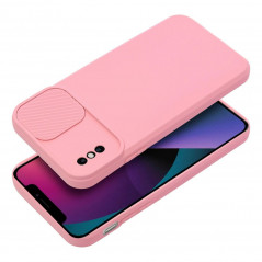 Apple iPhone XS Case Slide Light pink 