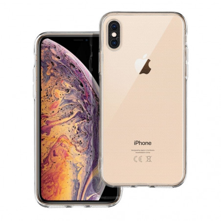 Apple iPhone XS Case CLEAR 2mm Transparent 