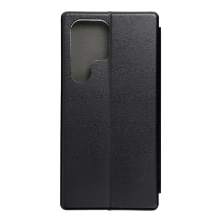 Samsung Galaxy S23 Ultra 5G Wallet Cases Book Elegance Elegant  Black