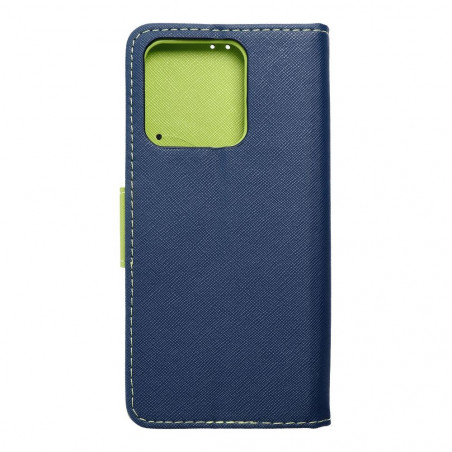 XIAOMI Redmi 10A Wallet Cases Fancy Book Navy / Lime 