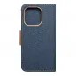 Apple iPhone 14 Pro Wallet Cases CANVAS Book Navy blue 