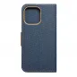 Apple iPhone 14 Pro Max Wallet Cases CANVAS Book Navy blue 