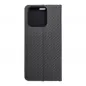 XIAOMI Redmi 10C Wallet Cases LUNA Book Carbon Carbon Fibre, Elegant  Black 