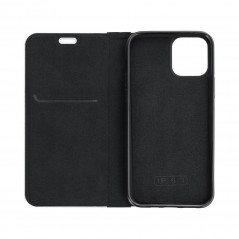 XIAOMI Redmi 10C Wallet Cases LUNA Book Carbon Carbon Fibre, Elegant  Black 