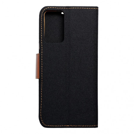 XIAOMI Redmi Note 12s Wallet Cases CANVAS Book Black 