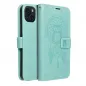 Apple iPhone 15 Plus Wallet Cases MEZZO Book Dreamcatcher  Green 