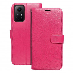 XIAOMI Redmi Note 12s Wallet Cases MEZZO Book Mandala  Magenta 