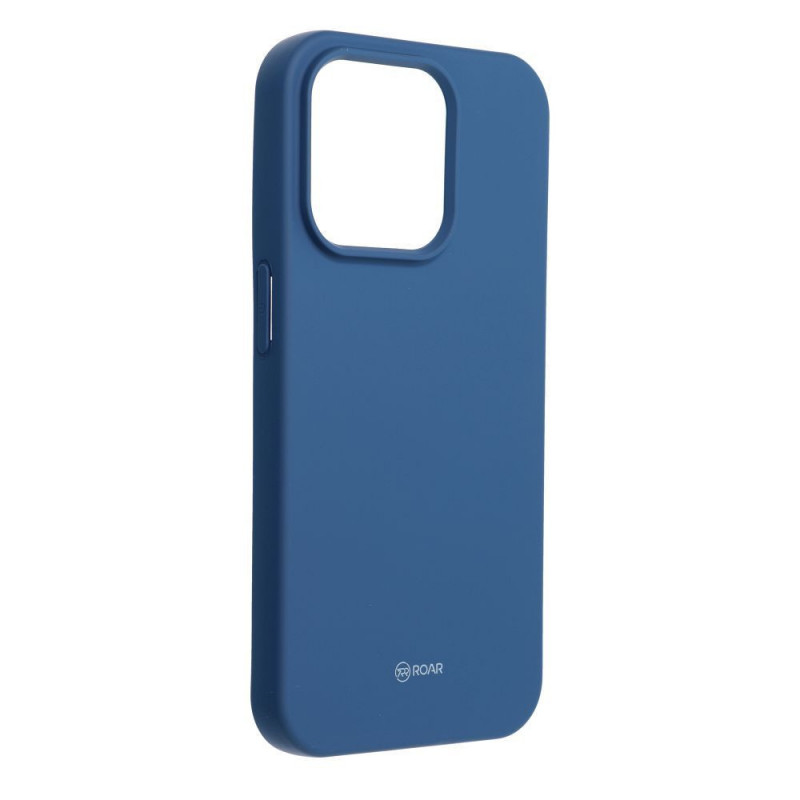 Apple iPhone 15 Pro Case Roar Colorful Jelly Navy 