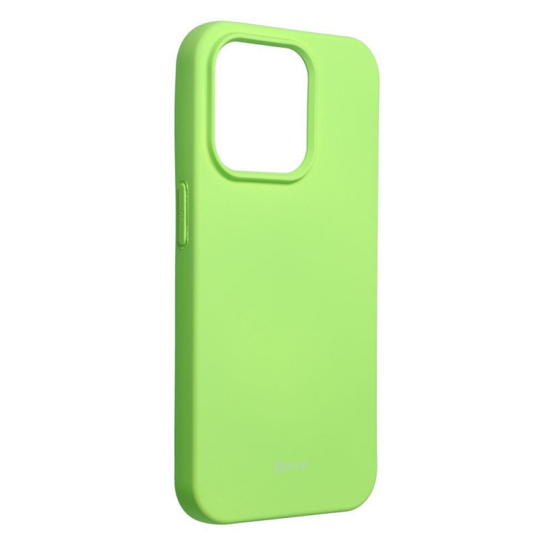 Apple iPhone 15 Pro Case Roar Colorful Jelly Lime 