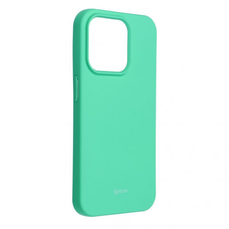 Apple iPhone 15 Pro Case Roar Colorful Jelly Mint 