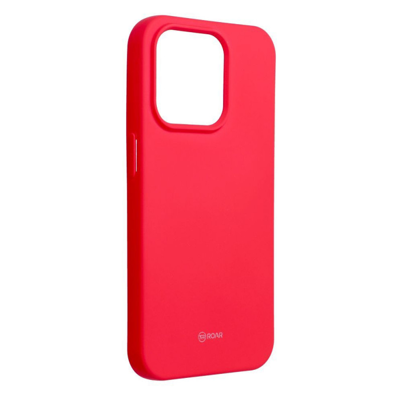 Apple iPhone 15 Pro Case Roar Colorful Jelly Hot pink 