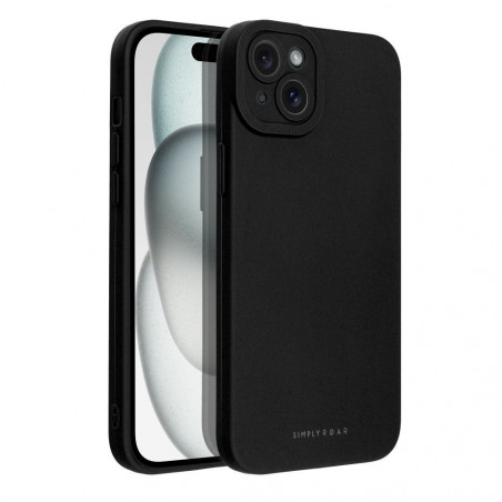 Apple iPhone 15 Plus Case Roar Luna Monochrome, Stylish, An aesthetic accessory  Black