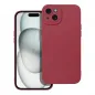 Apple iPhone 15 Plus Case Roar Luna Monochrome, Stylish, An aesthetic accessory  Red 