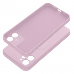 Apple iPhone 12 Case Silicone Mag Cover MagSAFE  Pink 