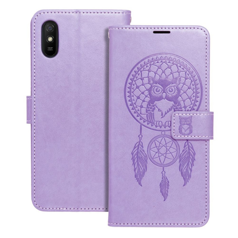 XIAOMI Redmi 9C Wallet Cases MEZZO Book Dreamcatcher  Purple 