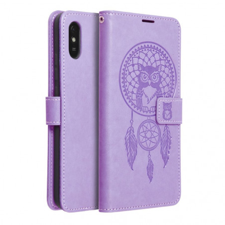 XIAOMI Redmi 9C Wallet Cases MEZZO Book Dreamcatcher  Purple 