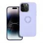 Apple iPhone 14 Pro Max Case Silicone ring Violet 