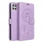 Samsung Galaxy A22 5G Wallet Cases MEZZO Book Dreamcatcher  Purple 