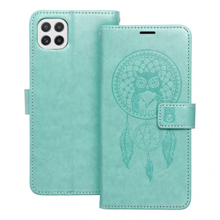 Samsung Galaxy A22 5G Wallet Cases MEZZO Book Dreamcatcher  Green 