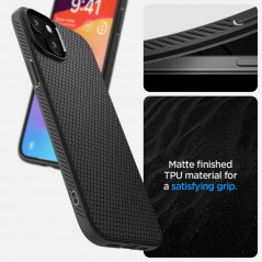 Apple iPhone 15 Plus Case Spigen  Liquid Air Matte black 