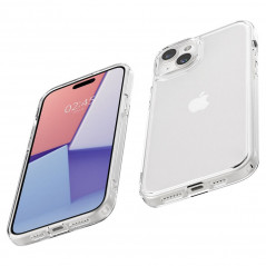 Apple iPhone 15 Plus Case Spigen Ultra Hybrid Crystal clear  Transparent 