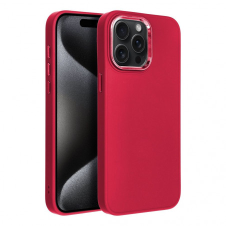 Apple iPhone 15 Pro Max Case FRAME Elegant  Magenta 