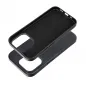 Apple iPhone 15 Pro Case Leather Mag Cover Elegant  MagSAFE  Black 