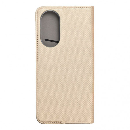 Oppo A98 5G Wallet Cases Smart Case Book Gold 