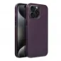 Apple iPhone 15 Pro Max Case Leather Mag Cover Elegant  MagSAFE  Dark violet 