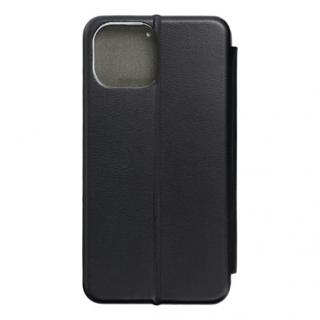 Apple iPhone 15 Wallet Cases Book Elegance Elegant  Black 