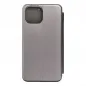 Apple iPhone 15 Wallet Cases Book Elegance Elegant  Grey 